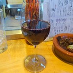 山利喜 - グラスワイン赤