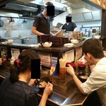 横浜家系らーめん 武術家 - 平成29年８月29日(火)再訪問・店内