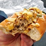 ヴィドフランス - てり玉ハンバーグドッグ（食べかけで失礼します）