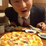 ん。 - 酔いの激しいＫツミ君・・。