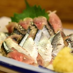 居酒屋 いずみ - 新サンマ 刺身@680円