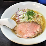 麺処 晴 - '17.08冷やし塩そば