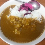 水戸 上りそば - カレーライス450円