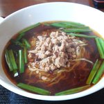 阿久比食堂 - ランチ　台湾ラーメン＋炒飯　￥650