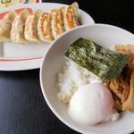 Kourakuen - 玉丼・餃子セット