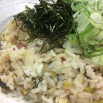 Stir-fried rice with Kyoto pickles