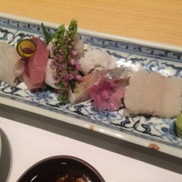 なにわ料理 有 - 刺身盛り（2017,7）