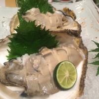 なにわ料理 有 - 岩牡蠣（2017,7）