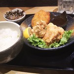 Hokkaido Sakaba - 1708_Hokkaido Sakaba –Jakarta ‐北海道酒場 ジャカルタ-_ZANGI-CROQUETE SET＠78,000Rp(鶏ザンギ、コロッケ定食) 