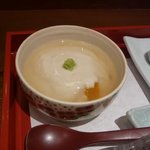 野菜割烹 あき吉 - 豆乳蒸し（生麩・・）