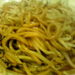 麺屋 御神本 - 浅草開化楼の極太麺