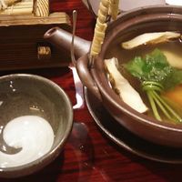 北新地　銀杏 - 松茸土瓶蒸し 1,706円 2017年8月
