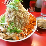 千里眼 - 冷やし中華　大　豚追加１枚