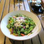 恵比寿 箸庵 - 塩昆布和えサラダ