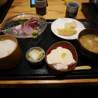 魚感うえさき - お造り定食
