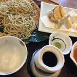 蕎麦や 口福 - 天せいろ