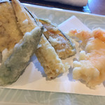 蕎麦や 口福 - さっくさく 天ぷら