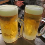 納屋橋 ホルモン - 中ジョッキ