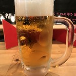 立ち呑み 福本屋 - 生ビール