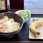 Sanuki Seimen - しょうゆうどん大＆鶏の天ぷら