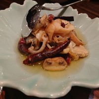 中華旬彩 森本 - つぶ貝と香辛料のオイル煮