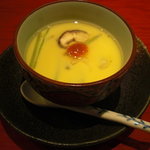 大喜久 - 鱧の冷製茶碗蒸し。