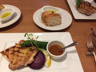 オールデイダイニング カルイザワグリル - 信州産ハーブ鶏のグリル