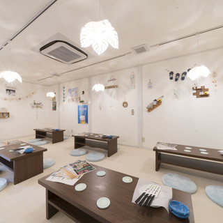 インスタポイント豊富！西海岸風の店内