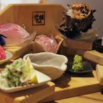 福岡 炉端もん - 刺身盛り合わせ