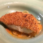 茶禅華 - 赤むつの炭火焼　発酵トマト