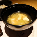別邸 山風木 - 味噌汁