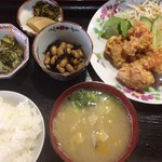 よしだ - 唐揚げ定食