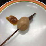 山下うどん - おでん 玉子