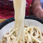 山下うどん - かけうどんリフトアップ↑↑↑↑