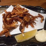 旬海佳肴 一家 - ゲソ唐揚げ