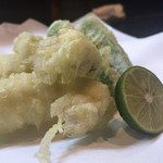 宵の月 - はも天ぷら