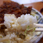 とんかつ吉乃家 - ソースチキン丼（800円）
