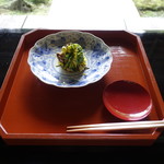 月心寺 - 松茸、水菜、菊の花