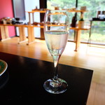 別邸 山風木 - ウエルカムドリンク