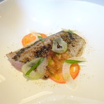 キュイジーヌ[s] ミッシェル・トロワグロ - 海からの贈り物　アジ