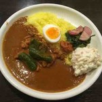 インドネパールレストラン＆バー Darbar - スパイシーチキンピーマンカリー