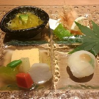 はれや別邸 - 先付け⚪季節の前菜盛合せ