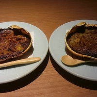 はれや別邸 - 焼き物⚪甲羅焼き