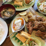 南風亭 - ボリューム満点 から揚げ定食