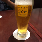グリル丸の内亭 - 生ビール480円