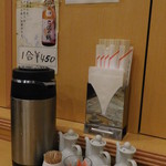 鳳琴樓 - テーブルの設え