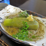 蕎茶亭まるやま - ひすい茄子