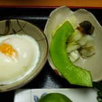 香の物とマクア瓜