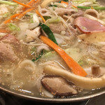 ちゃんこ晴海 - ちゃんこ  塩味