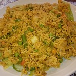 インド料理専門店 クシュクシュ - 2017　9/1　ビリヤーニ（インド風野菜チャーハン）